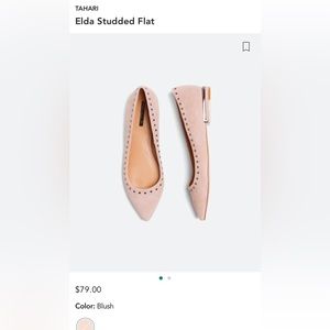 Tahari Elda Studded Flat